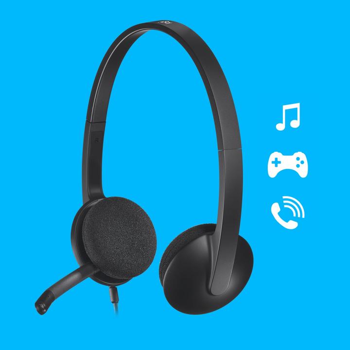 Actual product image Logitech H340 (Cable, USB-A)