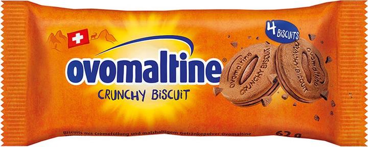 Produktbild Ovomaltine Crunchy Biscuit (4 Stk., 62 g)