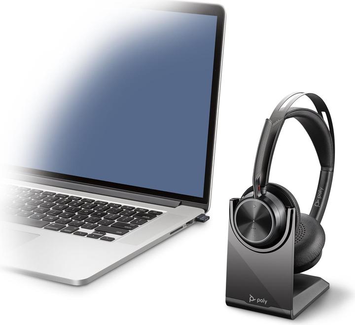 Actual product image Poly Voyager Focus 2 UC (Wireless, USB-A)