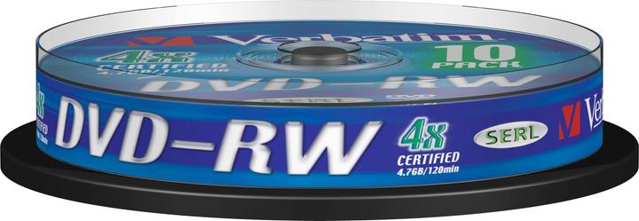 Actual product image Verbatim Dvd-Rw (10 x)