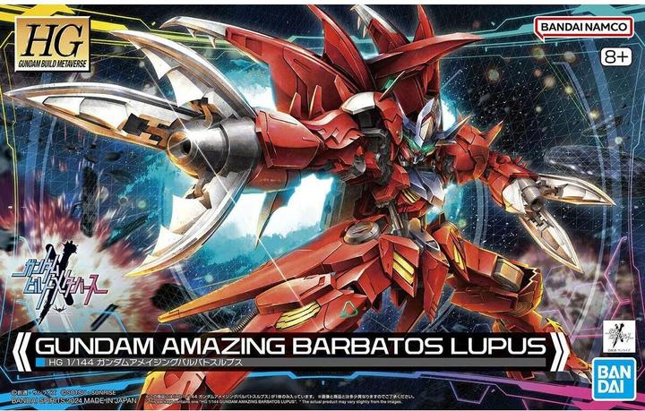 Bandai GUNDAM - HG 1/144 Gundam Amazing Barbatos Lupus - Model Kit