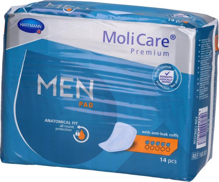 MoliCare Men Pad 5 Inkontinenz Einlage (14 x, M)