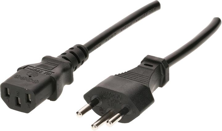 Image du produit Max Hauri Câble d'appareil TD H05VV-F3G0.75 Type 12 / C13 (1 m)