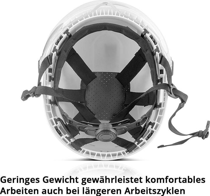 Produktbild Stahlwerk Schutzhelm SVH-100 ST mit Visier EN397 EN166 Forsthelm (53 - 64 cm)