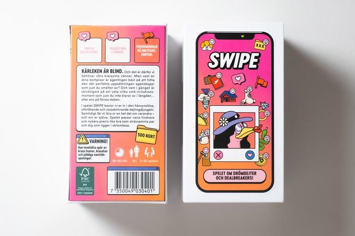 Productafbeelding Ninja Print SWIPE - Spelet om drömdejter och dealbreakers! (SE)