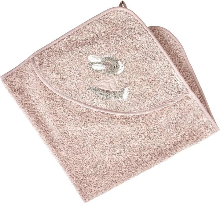 Sterntaler Linge à capuche pour bébé Emmi Girl 80 x 80 cm