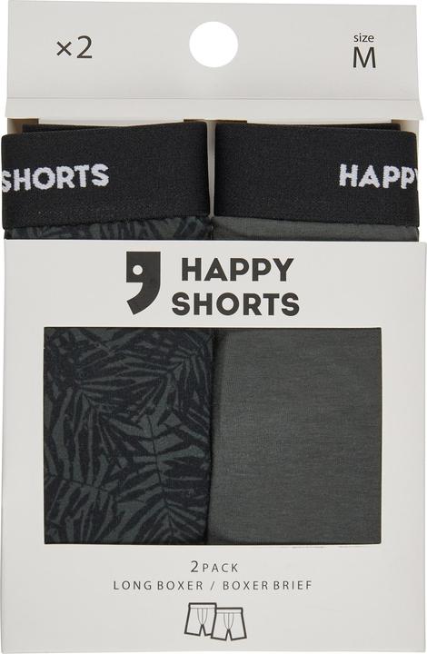 Immagine prodotto Happy shorts Langer Boxer Jersey Boxer Briefs (M, Confezione da 2)
