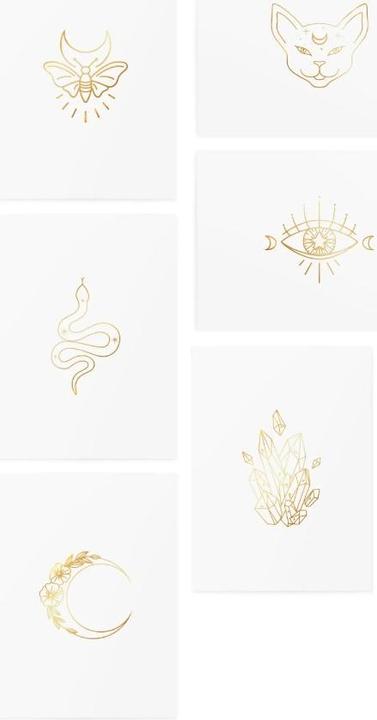 Actual product image TATTon.me Tattoos - Gold Magic