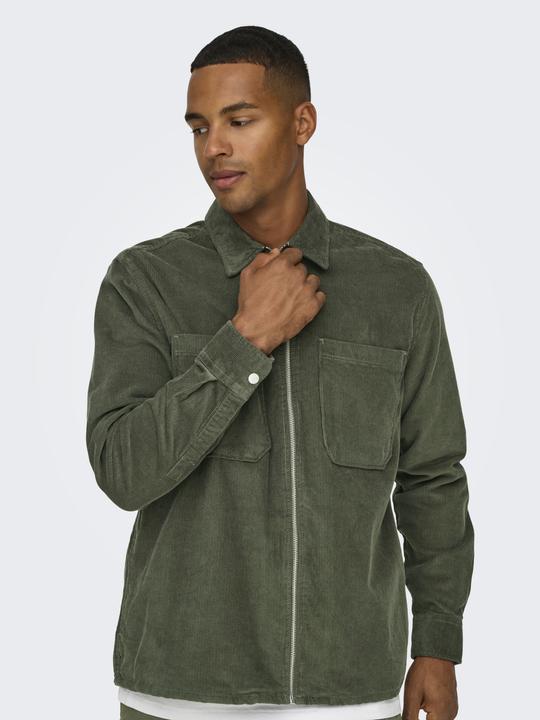 Produktbild Only & Sons Onsalp 14w Rlx 2pkt Washd Cord Zip Noos (XXL)