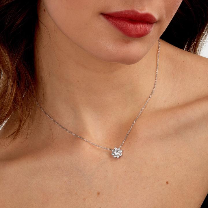 Produktbild Morellato Lovely Silver Tesori Flower Necklace SAIW184 (Silber 925)