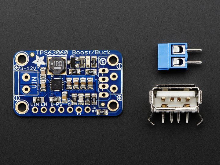 Image du produit Adafruit VERTER Buck-Boost USB 5V jusqu'à 1000ma