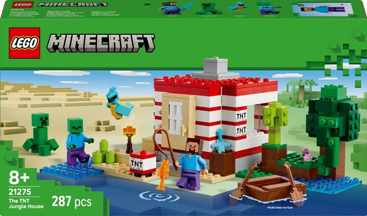 Actual product image LEGO Das TNT-Dschungelhaus (21275, LEGO Minecraft)