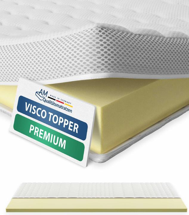 Produktbild AM Qualitätsmatratzen Premium Visco (200 x 210 cm)