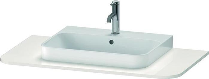 Produktbild Duravit Konsolenplatte HAPPY D.2 PLUS 16x1000x550mm m 1 Auss weiss hochglanz