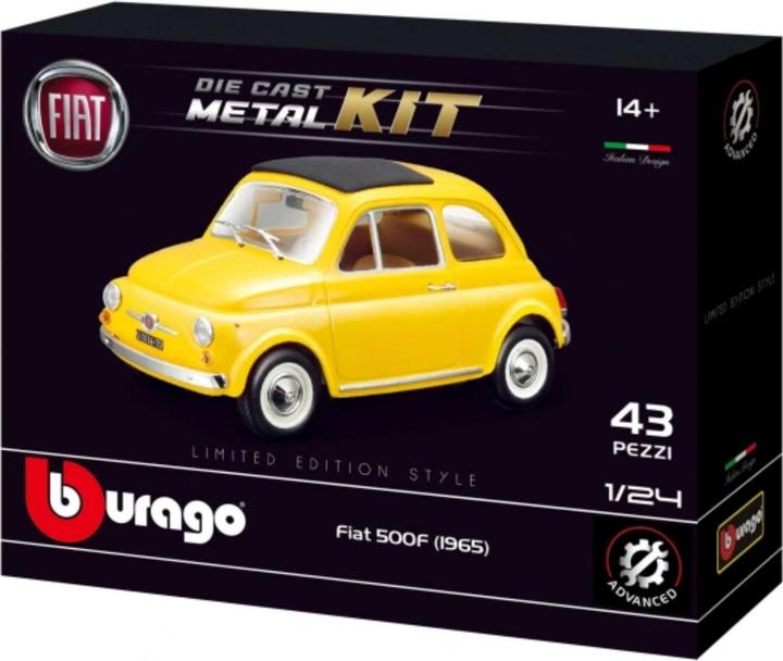 Produktbild Bburago 18-25127 - &MAISTO - MODEL KIT FIAT 500F (1965) - 1:24