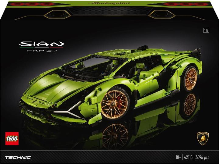 LEGO Lamborghini Sián FKP 37 (42115, LEGO Technic, LEGO difficiles à trouver)