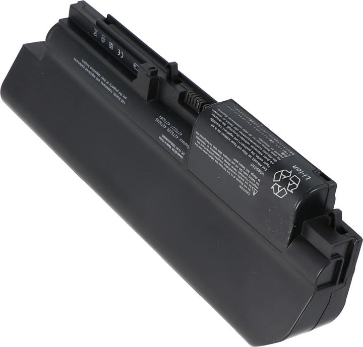 Produktbild AccuCell Akku passend für IBM/Lenovo ThinkPad R400 series, Li-Ion, 10,8V, 7800mAh, 84,2Wh, black (7800 mAh)