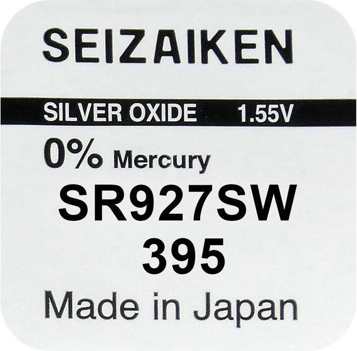 Nährwerte und Zutaten Seiko 395 / SR927SW - 10 Knopfzellen (10 Stk., 60 mAh)