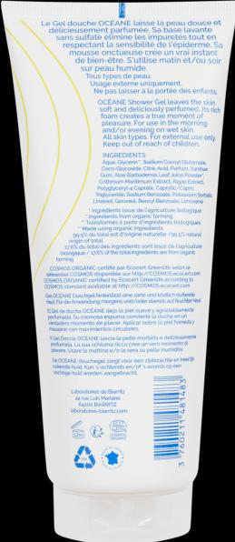 Image du produit Laboratoires de Biarritz Gel douche bio Océane (200 ml)