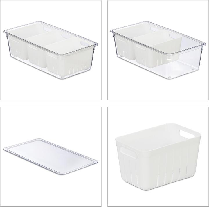 Produktbild Relaxdays 2x Kühlschrank-Organizer