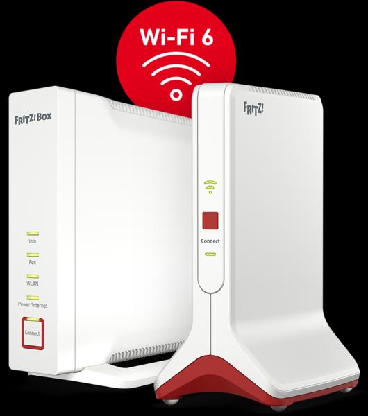 Produktbild AVM Bundle FRITZ!Box 4060 + Repeater 6000 Wifi 6 Mesh