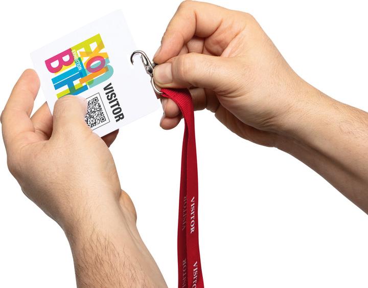 Actual product image Durable Name tag