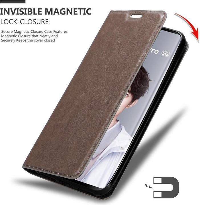 Actual product image Cadorabo Book Invisible Magnet Cover (Huawei Nova 7 Pro 5G)