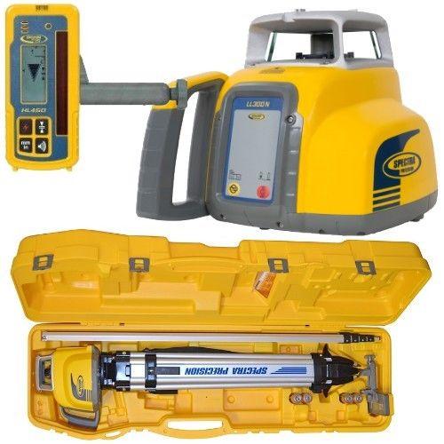 Produktbild Spectra Physics 600601 LL300N Rotationslaser + Messlatte + Stativ