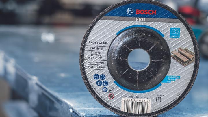 Actual product image Bosch Professional Zubehör PRO Metal grinding disc, 125 x 6 x 22.23 mm