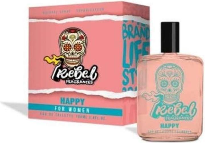 Rebel Happy Women Eau De Toilette 100ml (Eau de Toilette, 100 ml)