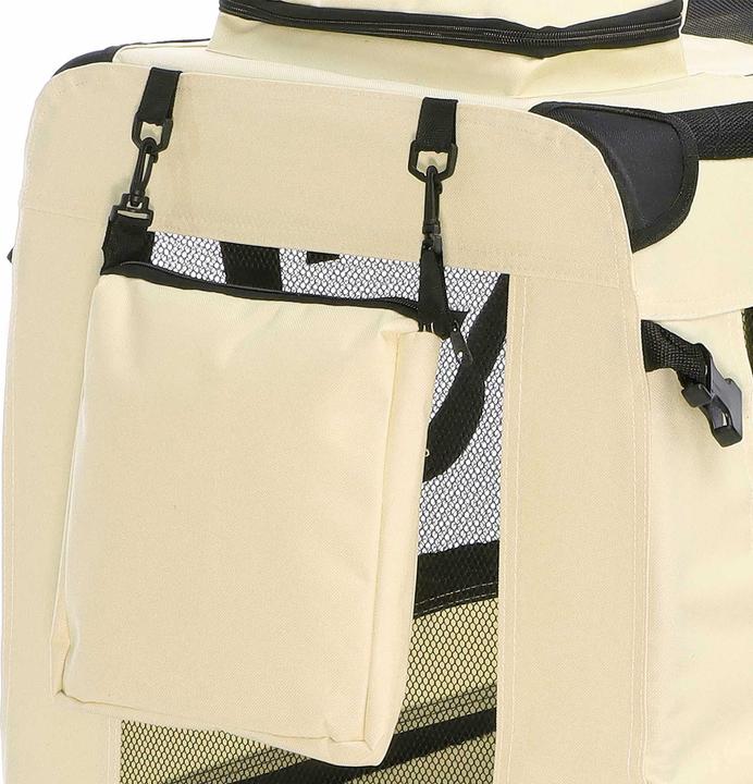 Produktbild Fudajo Transportbox (Hund, Katze, Kleintier, Atmungsaktiv, Faltbar, Waschbar)