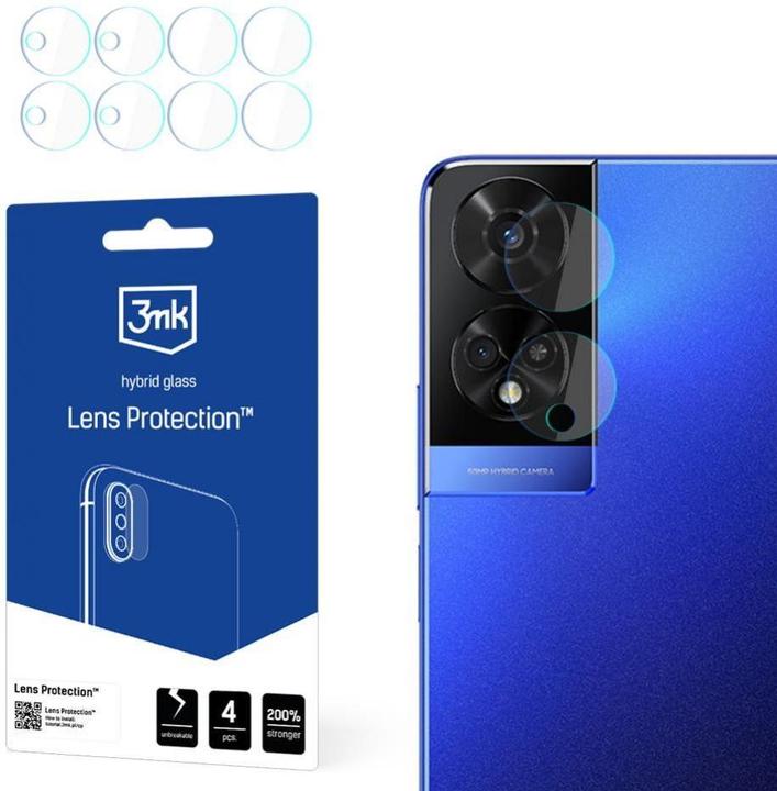 Actual product image 3MK Lens Protect TCL 50 5G Ochrona na obiektyw aparatu 4szt (4 Piece, Realme X50t 5G)