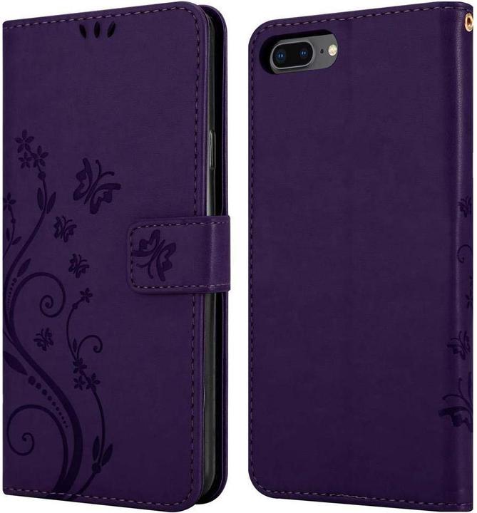 Image du produit Cadorabo Couverture du livre de fleurs (Apple iPhone 7 Plus, Apple iPhone 7s Plus)