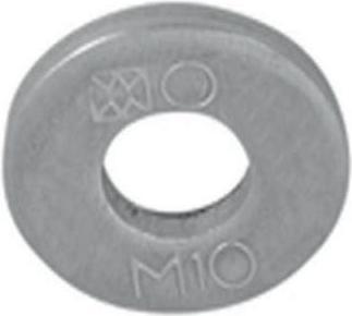Actual product image Walraven spaendeskive M8 flad - Egnet til RapidRail WM0-35. Elforzinket stål