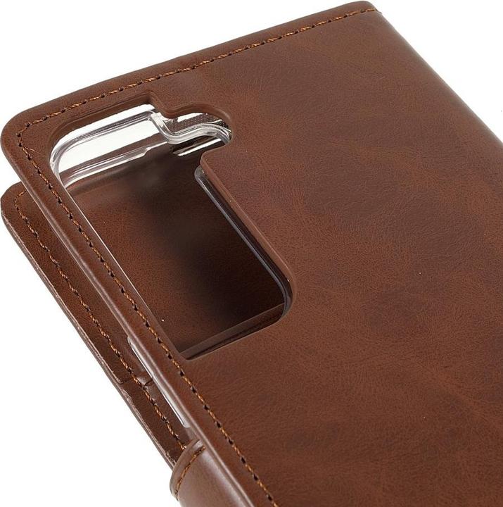 Produktbild Galaxy S22+ - Blue Moon Etui Hülle braun (Samsung Galaxy S22+)