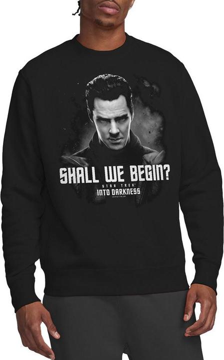 Immagine prodotto Star Trek: Into Darkness Shall We Begin Felpa Adulto Unisex (M)