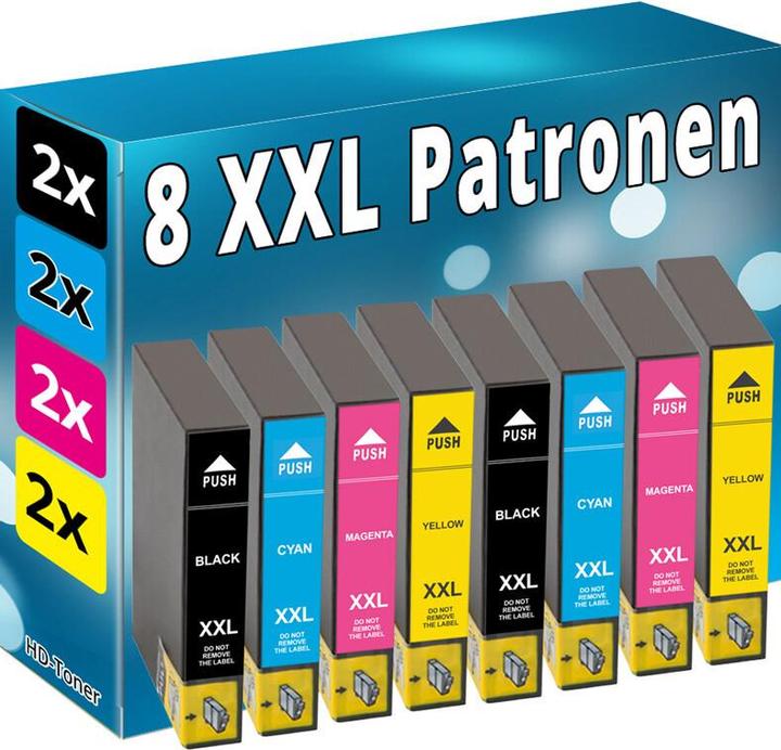 Image du produit Druckfuxx XXL TINTE PATRONEN für EPSON BX525WD BX535WD BX625FWD BX630FW BX635FWD