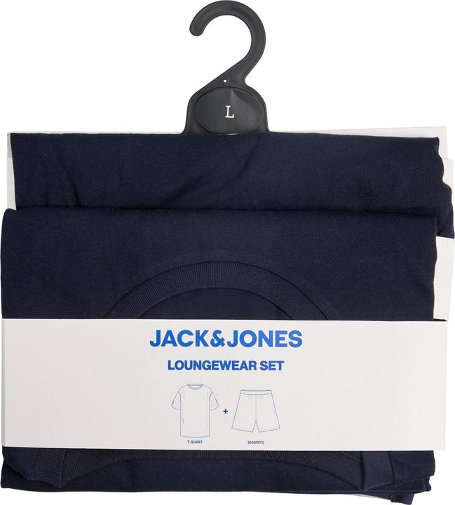 Jack & Jones 2er-pack Einfarbig Rundhals Loungewear Set Loungewear Set