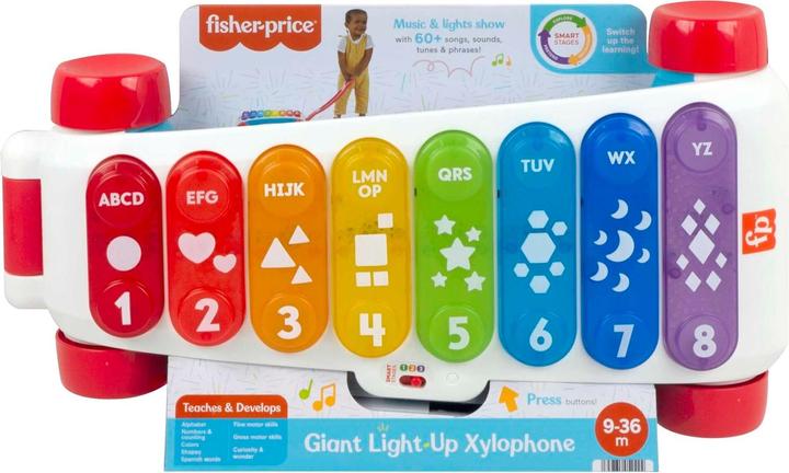 Immagine prodotto Fisher-Price Ridi e impara lo Xilofono Classico Gigante (Inglese)