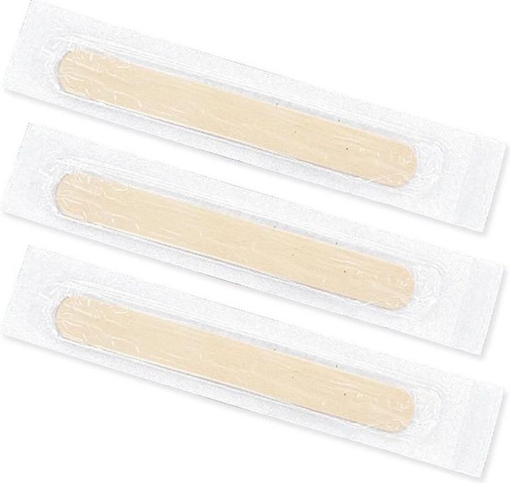 Actual product image MaiMed Wooden mouth spatula sterile, 50 pieces