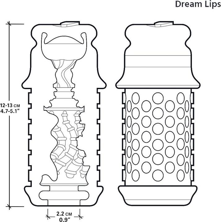 Actual product image Handy Dream Sleeve Lips