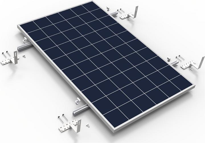 Produktbild Autosolar Befestigungsset für Dachziegel Solarpanels (Solaranlage Montagematerial)