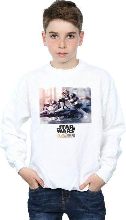 Immagine prodotto Star Wars The Mandalorian Scout Troopers Felpa Ragazzi (128)