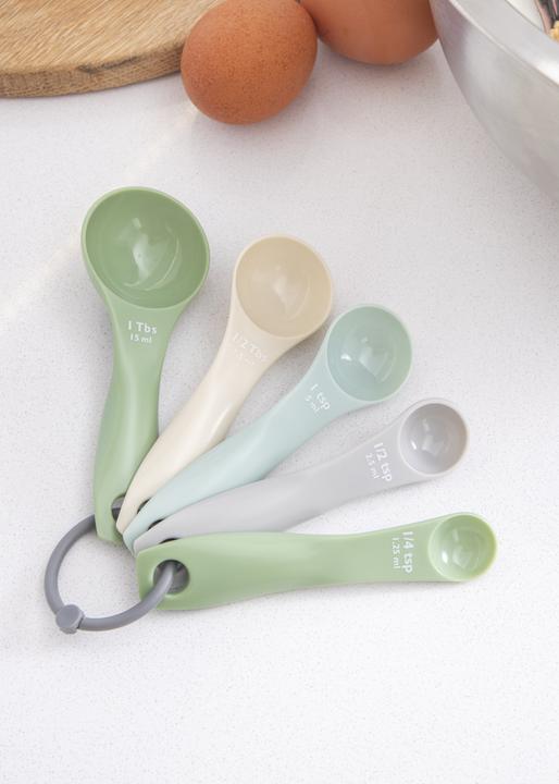Immagine prodotto Colourworks Set di cucchiai dosatori da cinque pezzi Classics, Tagged (42000 ml)