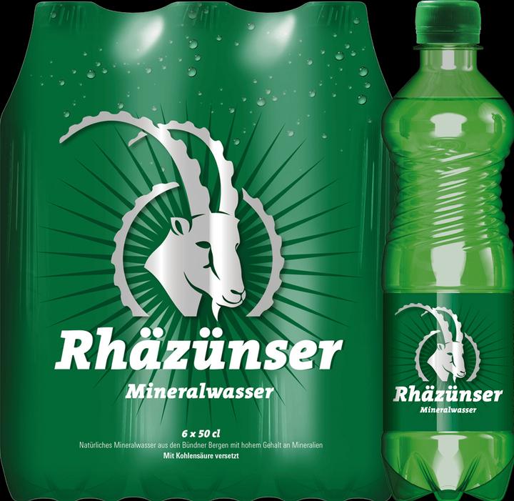 Produktbild Rhäzünser Mineralwasser (6 x 50 cl)
