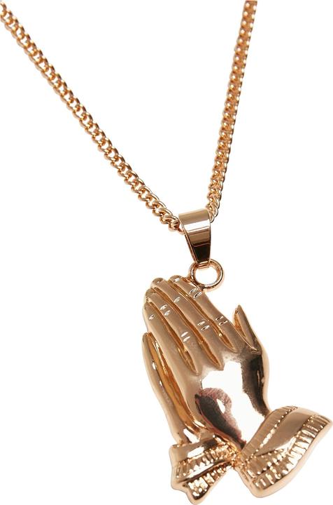 Produktbild Urban Classics Pray Hands Necklace (40% Eisen, 60% Zink)