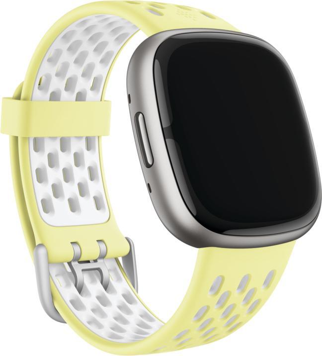 Actual product image Fitbit Versa 3/4 & Sense 1/2 Sport Band (Blister Pack) (Silicone, Sense, Versa 3)