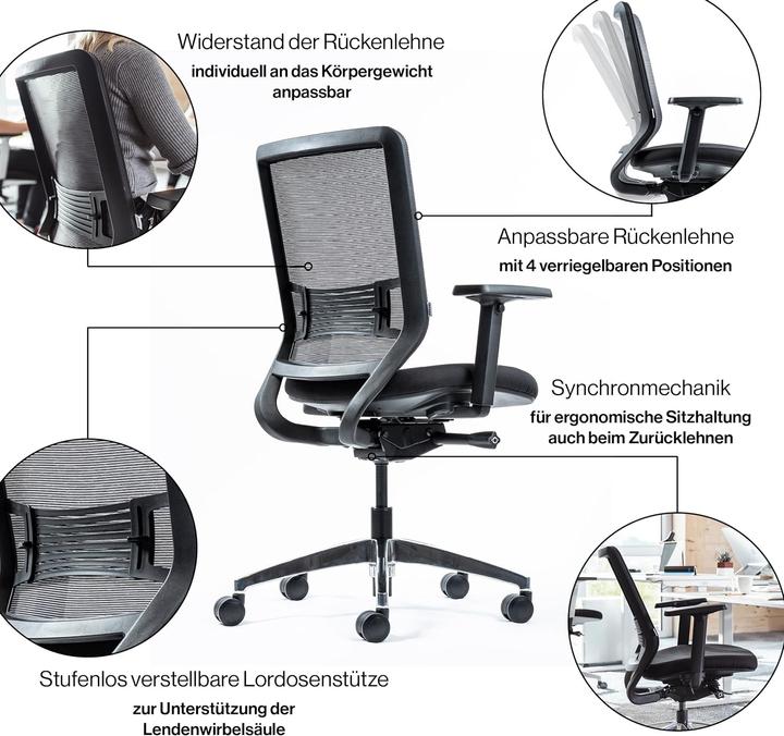 Produktbild Yaasa Chair Classic - Schwarz
