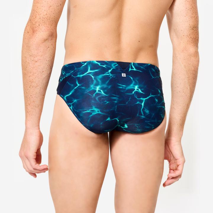 Immagine prodotto Nabaiji Badehose Slip Herren - 900 Tiare blau/grün (40)