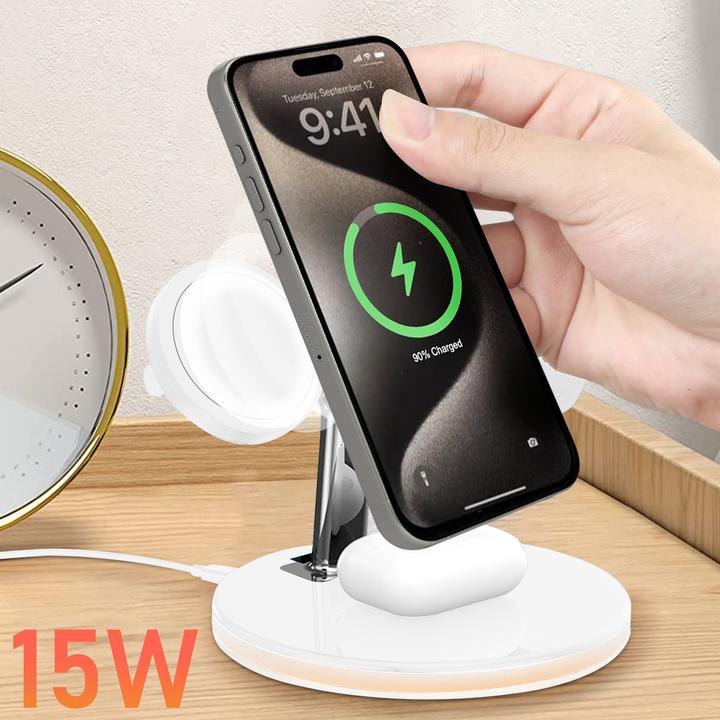 Actual product image LinQ C3544 15W MagSafe charging station (15 W)